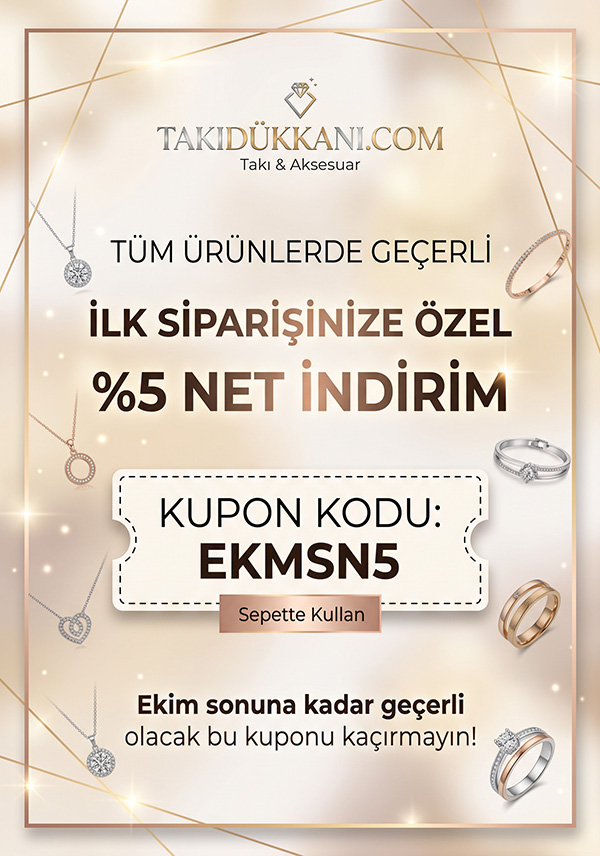 Tüm Ürünlerde Geçerli %5 Ek İndirim