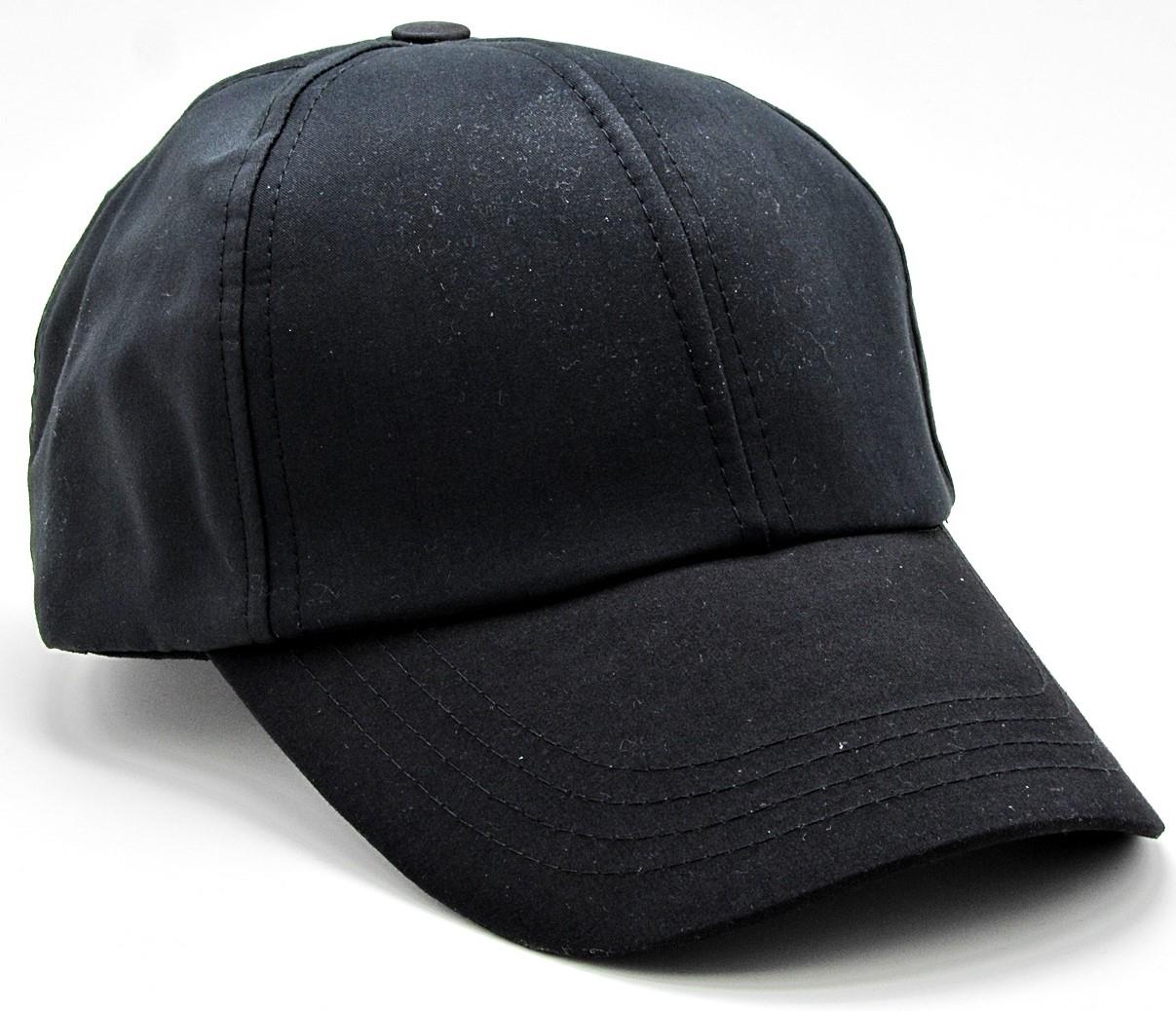 Baskısız Unisex Cap Erkek Şapka cp219 - Siyah