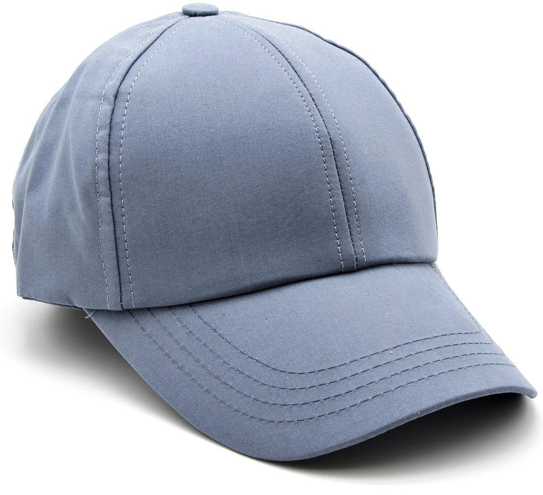 Baskısız Unisex Cap Erkek Şapka cp219 - Gri Açık