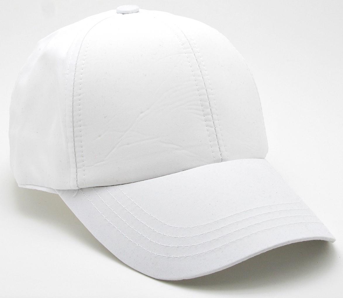 Baskısız Unisex Cap Erkek Şapka cp219 - Beyaz