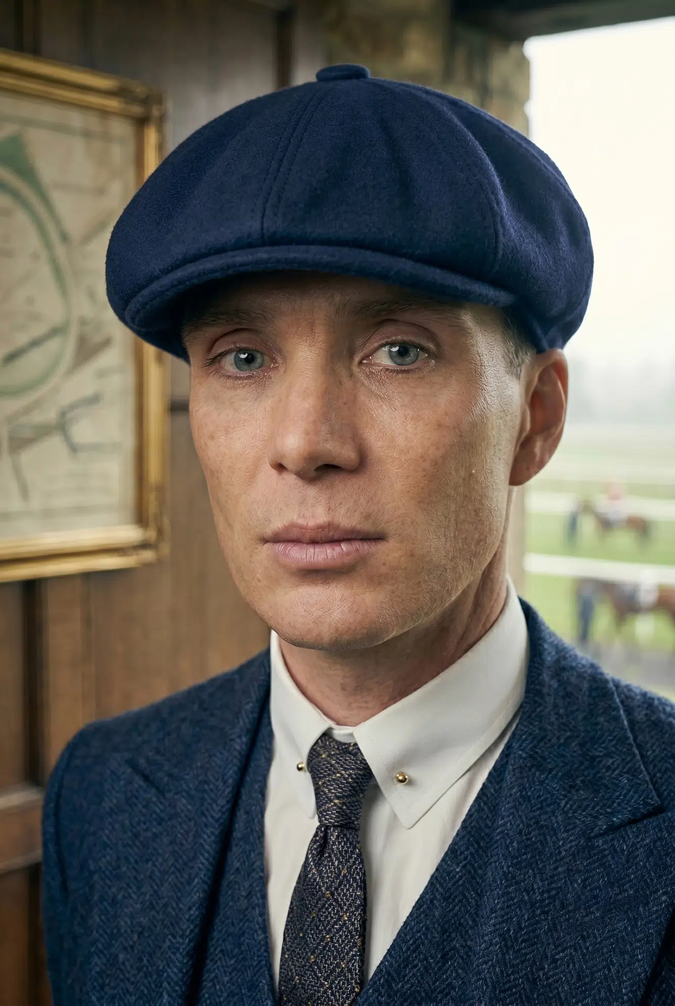 Erkek Kasket Peaky Blinders Driver Kaşmir Şapka Bere Fötr cp224u - Lacivert