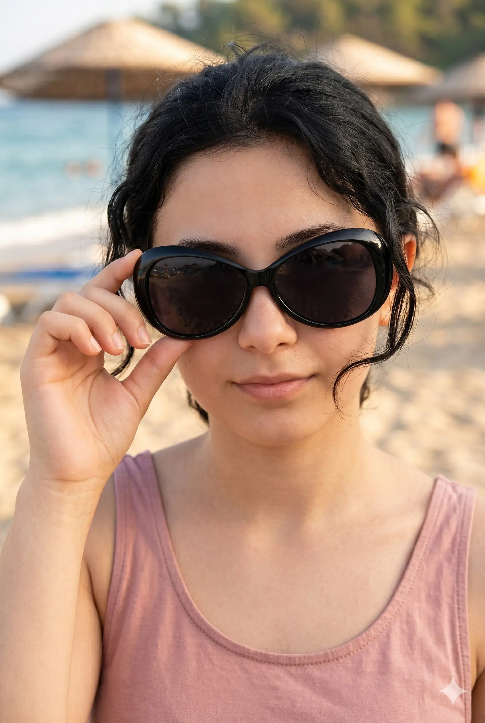 Extoll Kids Siyah Çocuk Güneş Gözlüğü 5 Çeşit - Ex06