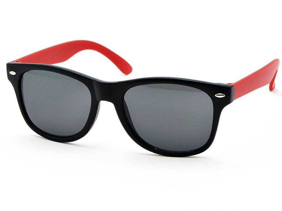 Extoll Çift Renk Erkek Çocuk Güneş Gözlüğü Modelleri ex268 - Ç-Siyah / S-Kırmızı