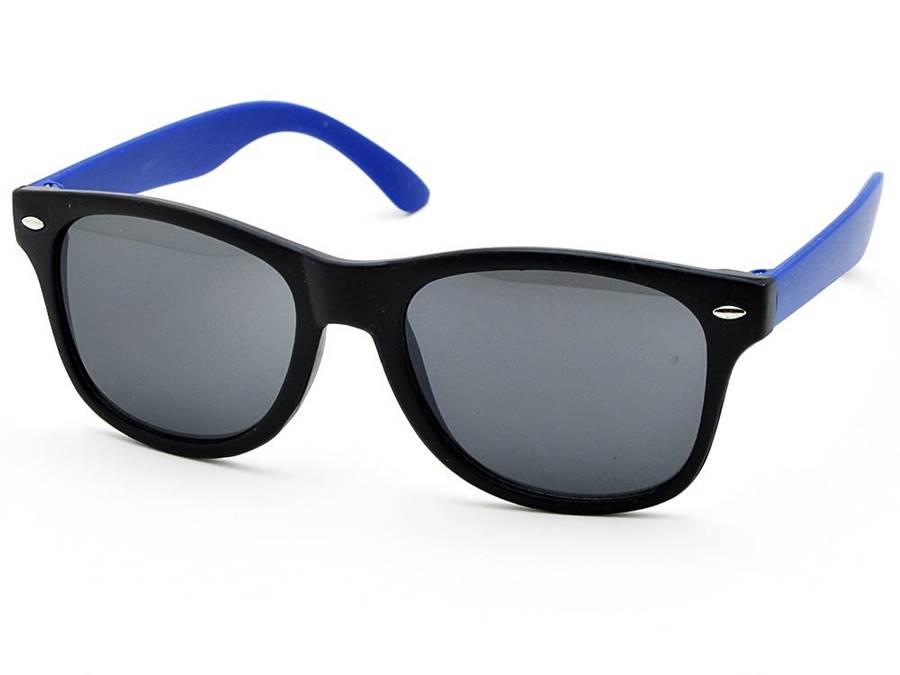 Extoll Çift Renk Erkek Çocuk Güneş Gözlüğü Modelleri ex268 - Ç-Siyah / S-Mavi