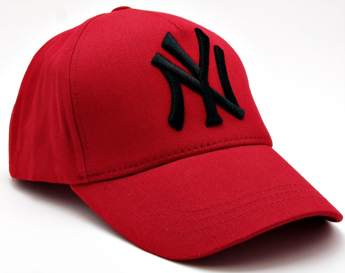 NY Cap Unisex Şapka cp220 - Kırmızı