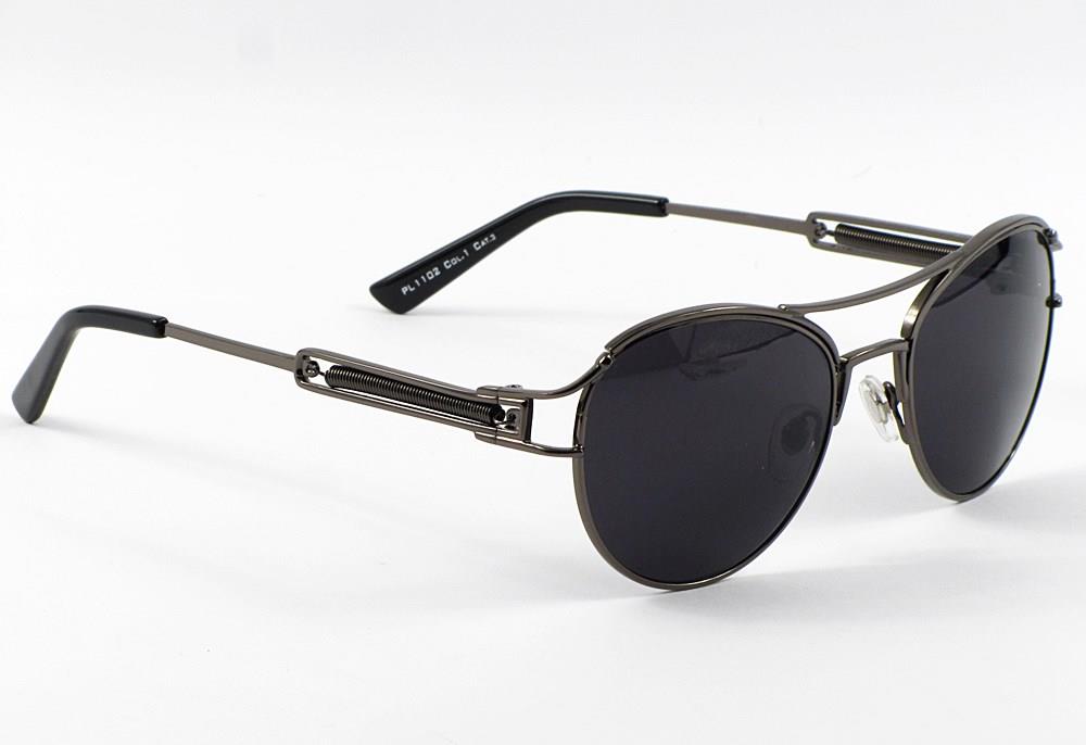 Paco Loren Erkek Güneş Gözlüğü Retro Model Gözlük pl1102 - Siyah