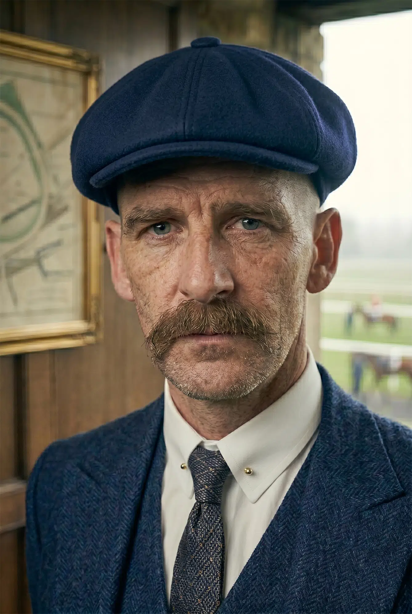 Peaky Blinders Şapka Newsboy Trend 8 Parça Kasket Fötr cp224p - Lacivert