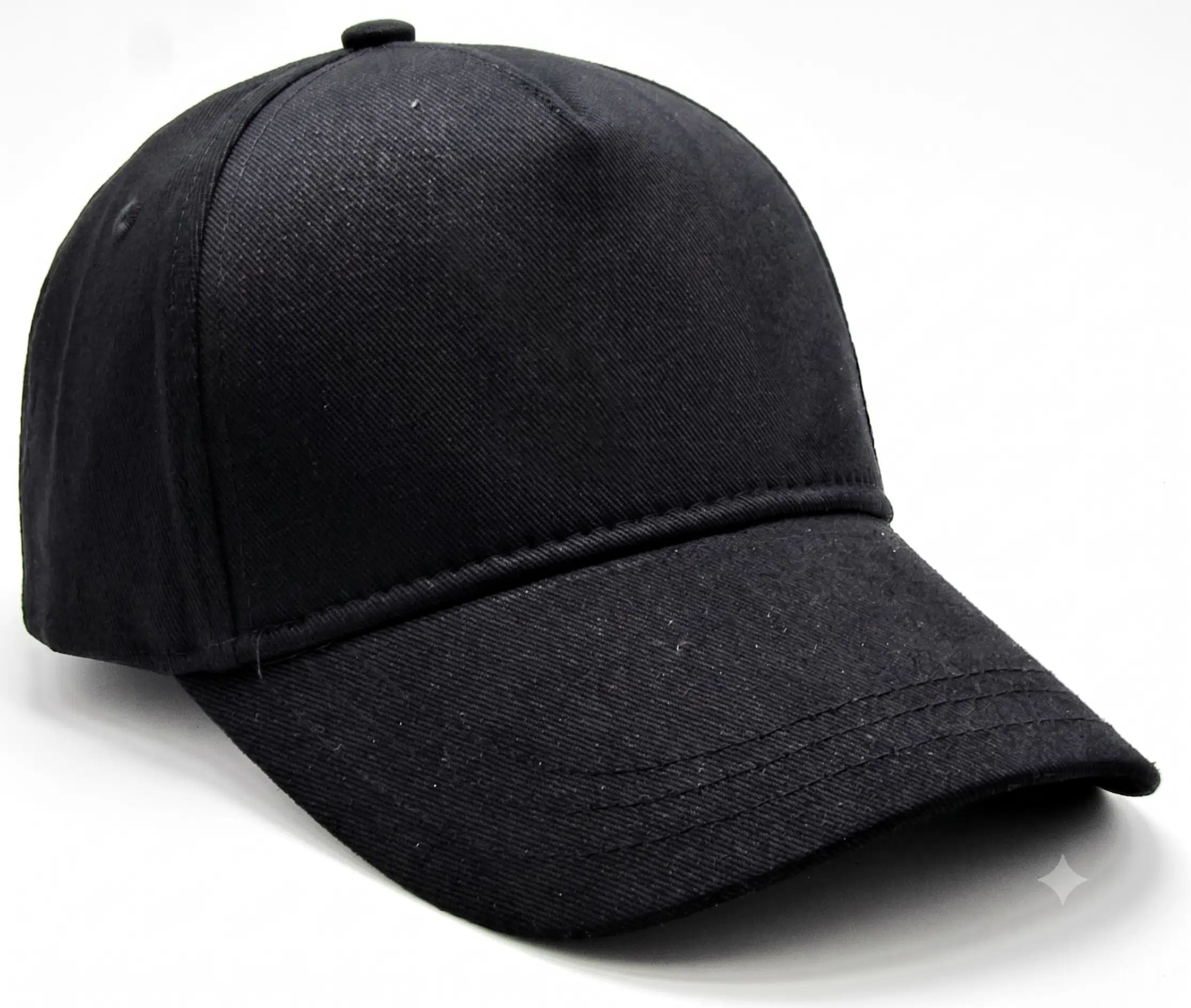 Siyah Cap Beyaz Nakışlı Unisex Erkek Kadın Şapka cp220