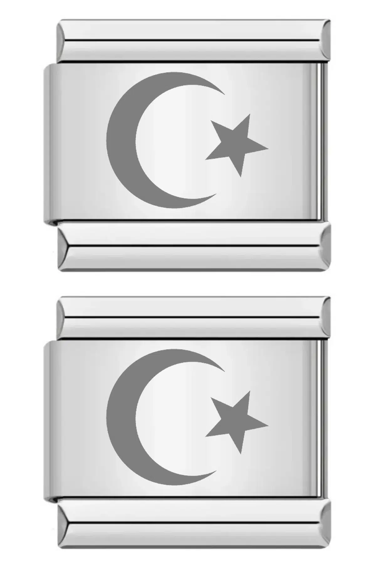 TÜRK Ek Uzatma İtalyan Charm Çelik Bileklik Charmı scb31 - Sarı