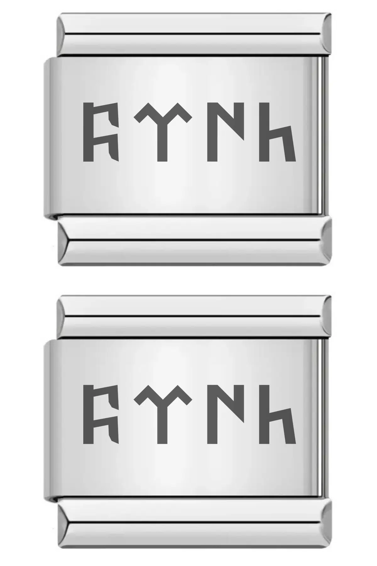 TÜRK Ek Uzatma İtalyan Charm Çelik Bileklik Charmı scb31 - Pembe